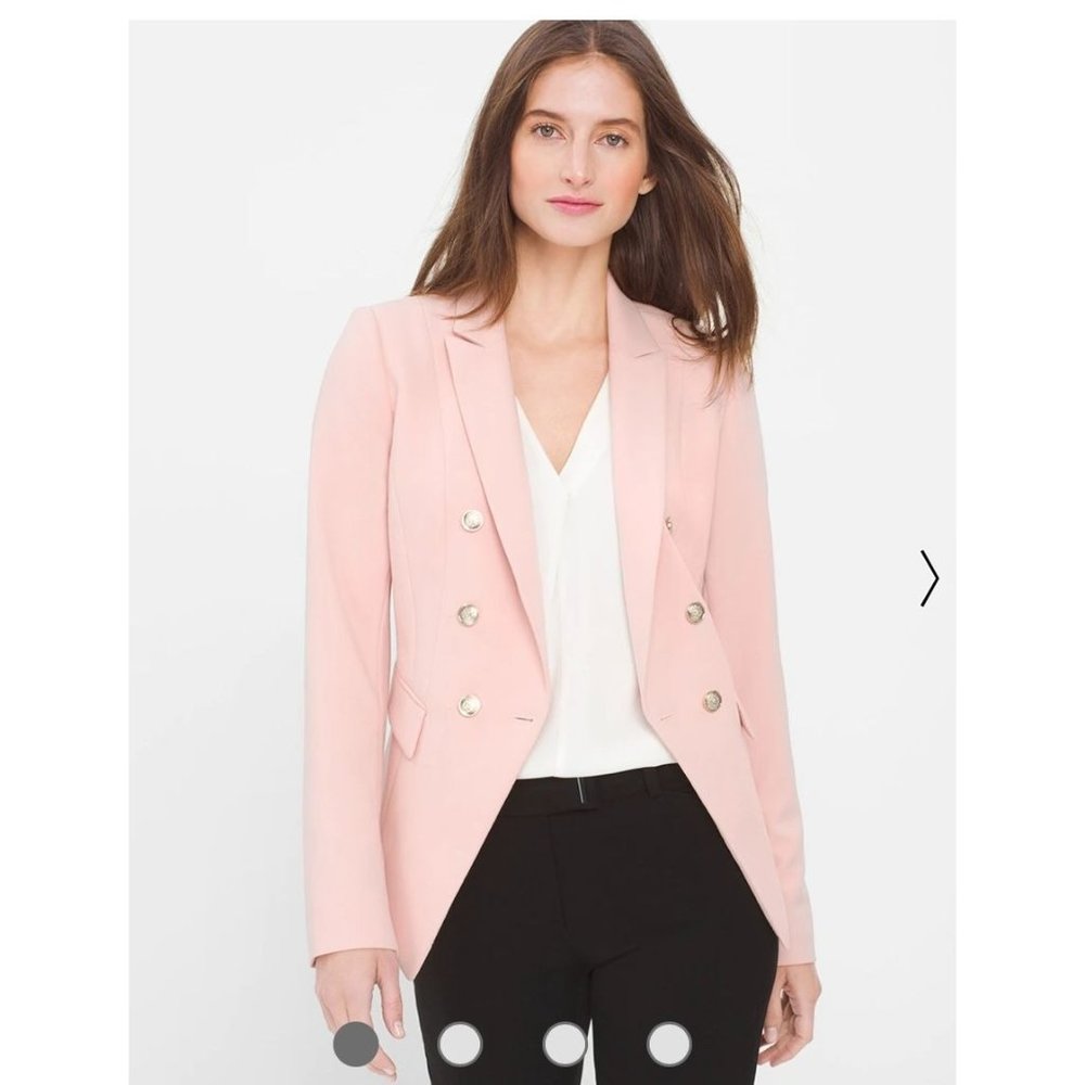 White House Black Market Pink Blazer